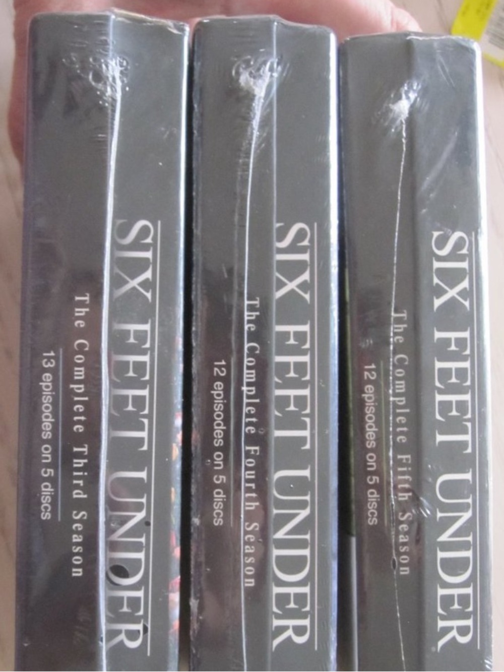 SALE!!! six feet under NIP season 3 4 5.